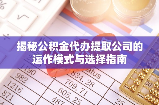 芳苑揭秘公积金代办提取公司的运作模式与选择指南