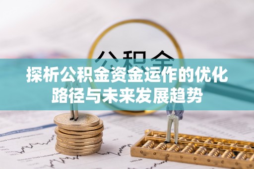 芳苑探析公积金资金运作的优化路径与未来发展趋势