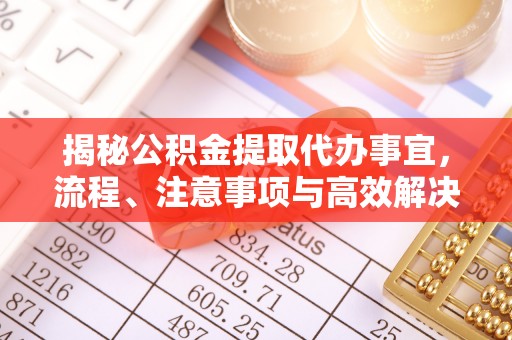 芳苑揭秘公积金提取代办事宜，流程、注意事项与高效解决方案