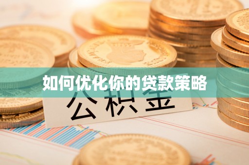 芳苑如何优化你的贷款策略