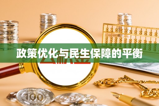 芳苑政策优化与民生保障的平衡
