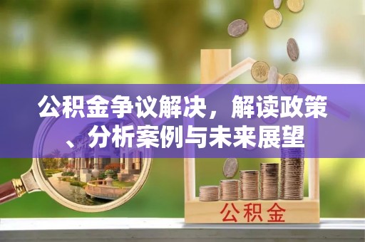 芳苑公积金争议解决，解读政策、分析案例与未来展望